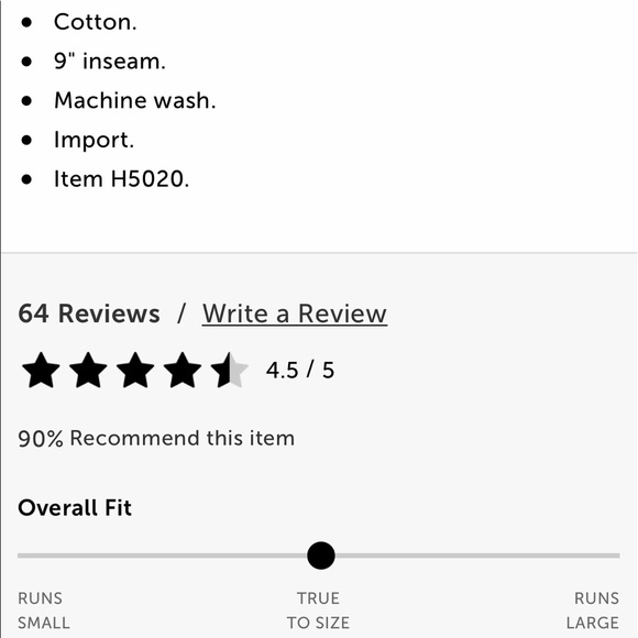 JCrew 9" Gramercy khaki short Pale Blue Size 33 - Picture 6 of 6